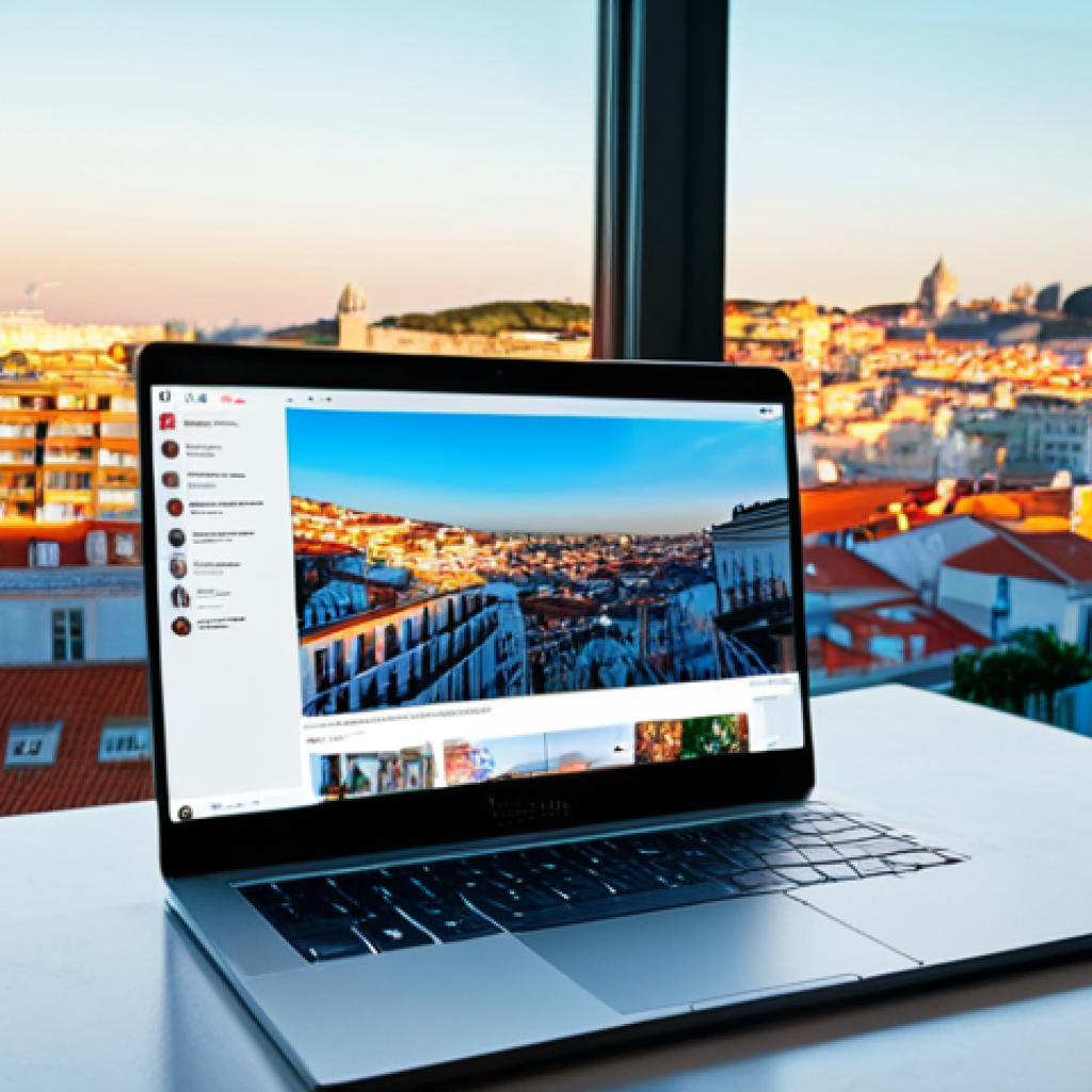 디지털 스토리의 유연한 구조화 기법 - **Prompt:** "A dynamic and vibrant digital content creator, of Portuguese descent, standing confiden...