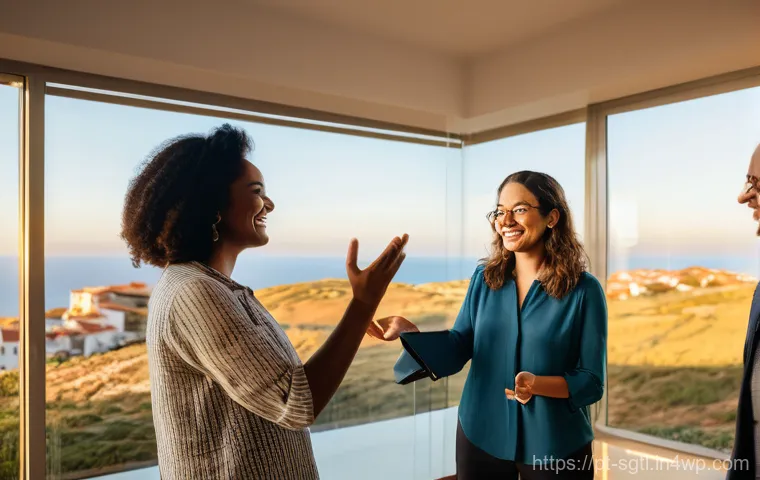 디지털 스토리의 전략적 접근법 - **Prompt 2: Immersive Digital Experience in a Portuguese City**
    In a bustling, modern square in ...